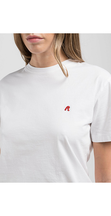 レギュラーフィットRロゴ ベーシックジャージーTシャツ 詳細画像